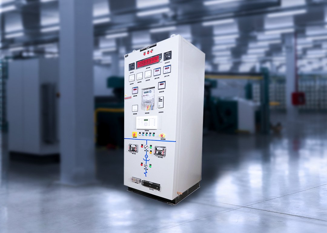 Generator relay & metering panel